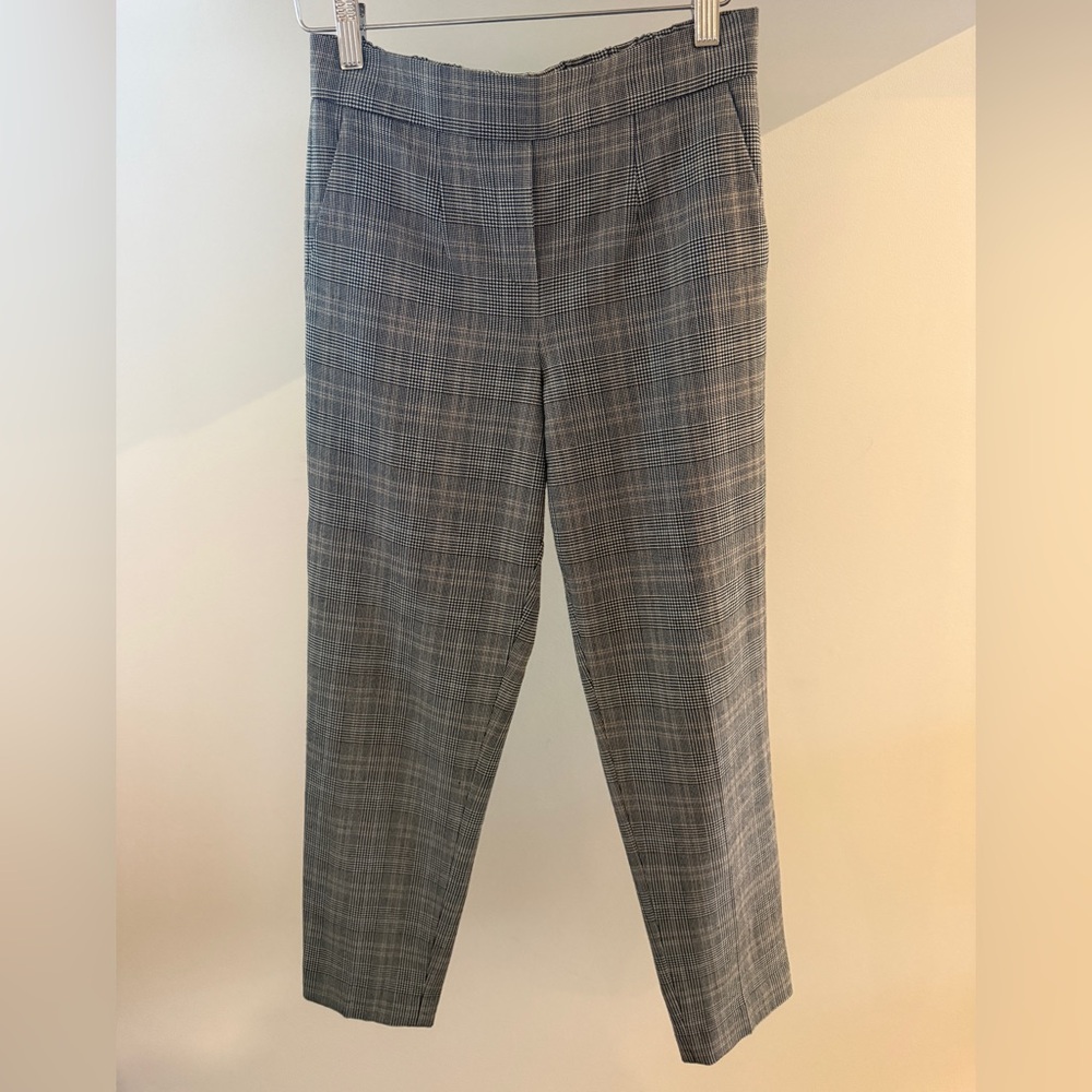 Babaton Tailored Plaid Trousers – Size 0